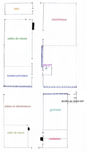 mon plan du lycée