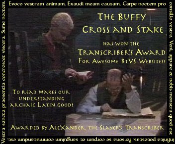 The
Transcriber's Award