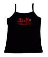 Logo Spaghetti Strap Tank Top