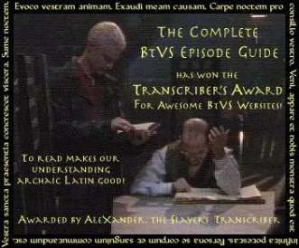 The Transcriber's Award