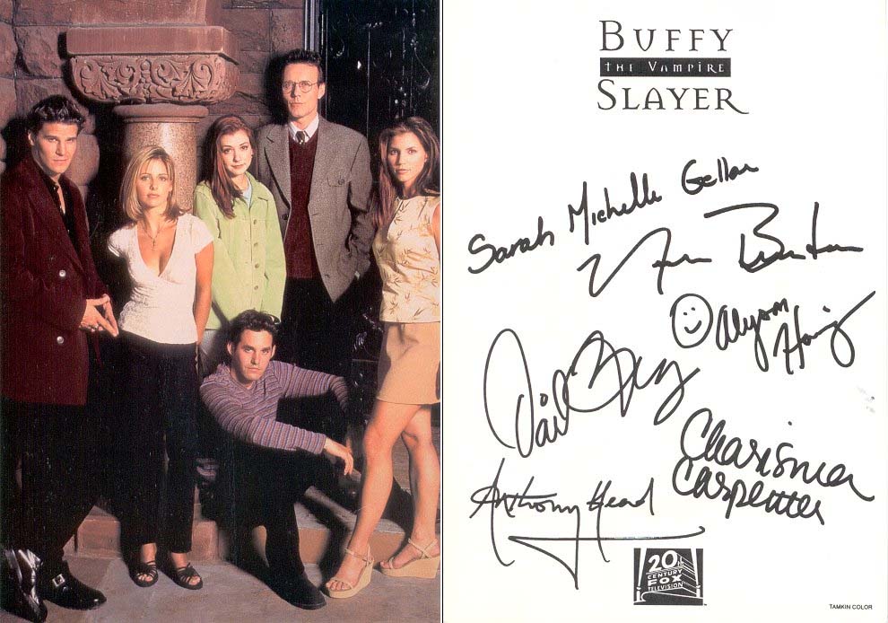 s2 buffycast sh234 autographs 01-XL